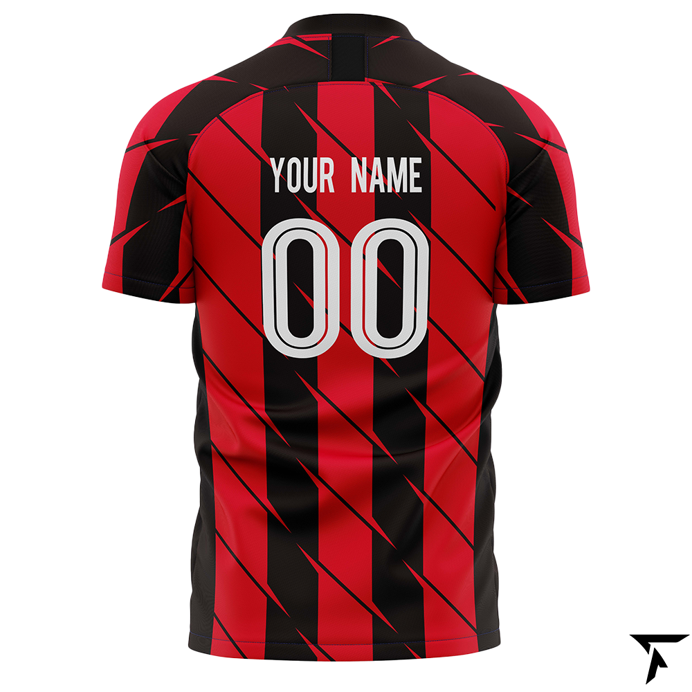 Sublimation Soccer Jersey | Fiery Frenzy Design