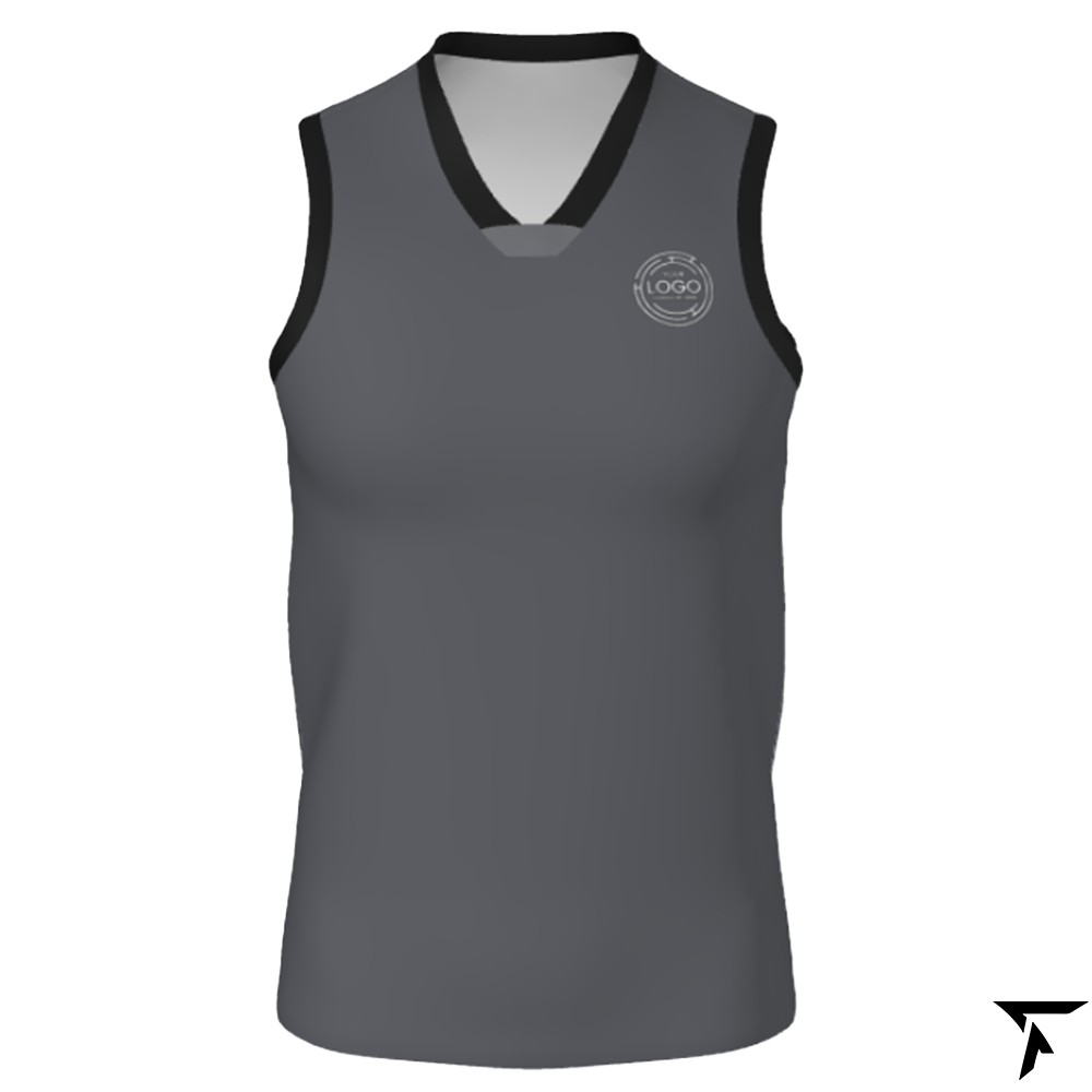 Women's Basketball Training Singlet - Gray