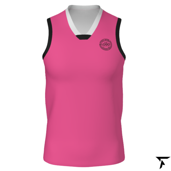 Women's Basketball Training Singlet - Dark Pink