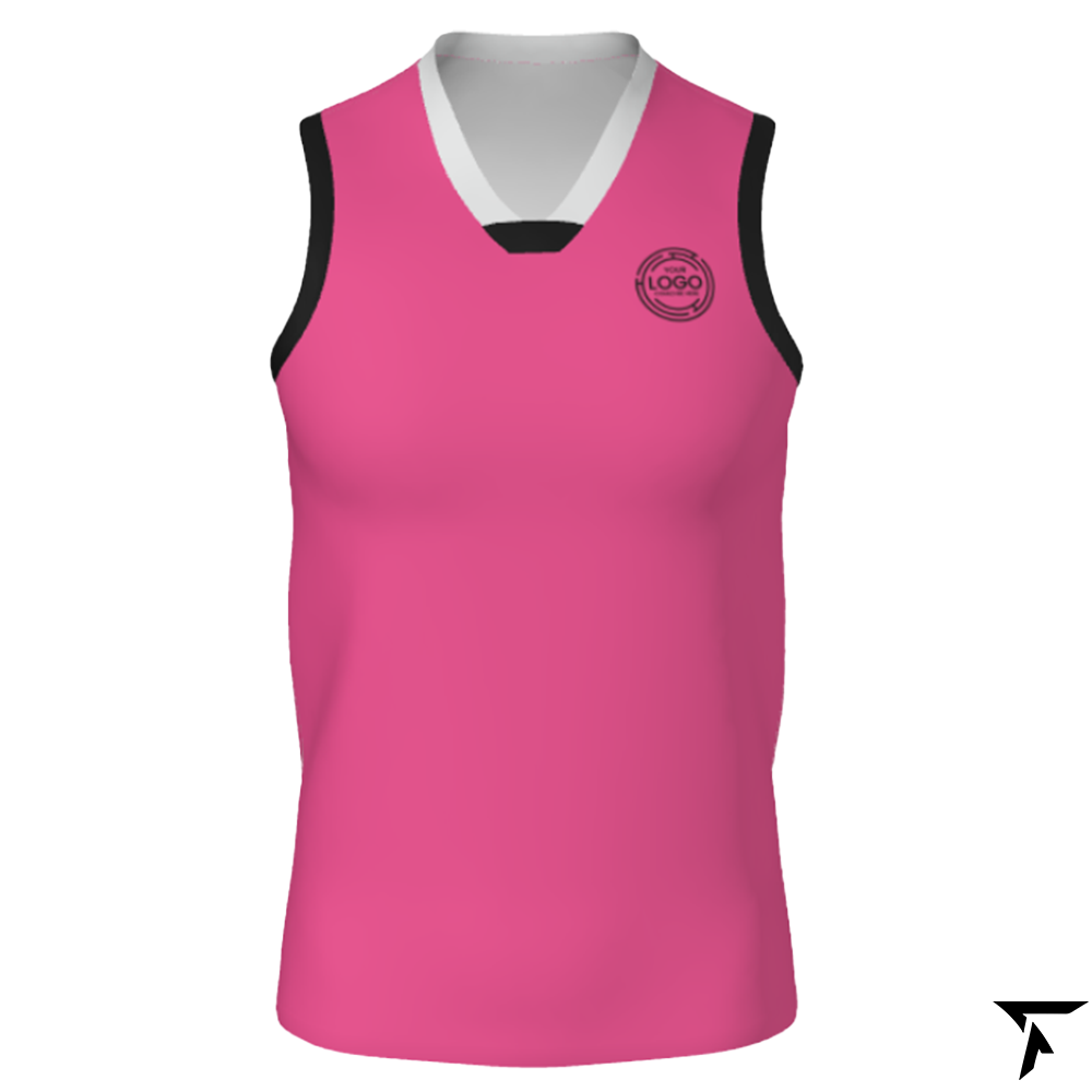 Women's Basketball Training Singlet - Dark Pink