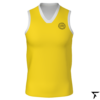 Women's Basketball Training Singlet - Yellow and White