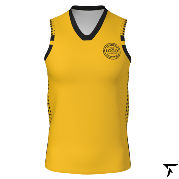 Youth Basketball Jersey - Yellow