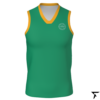 Youth Basketball Training Singlet - Green Emerald