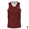 Youth Basketball Training Singlet - Maroon