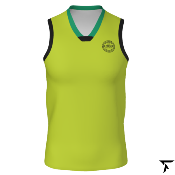 Youth Basketball Training Singlet - Green