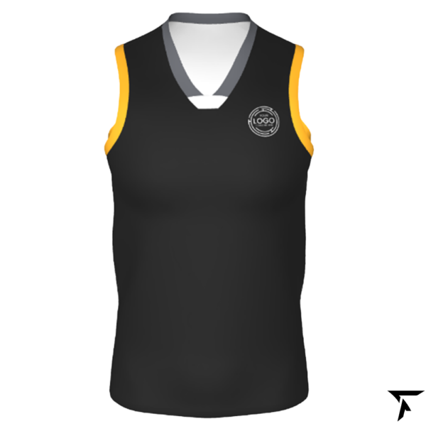 Youth Basketball Training Singlet - Black